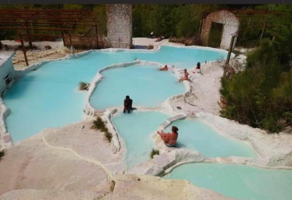 A Casa Di Ale Daire Bagni San Filippo Dış mekan fotoğraf